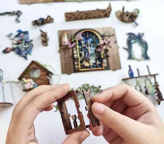 Бук Нук Book Nook Green Fairyland 3D Румбокс. Харьков