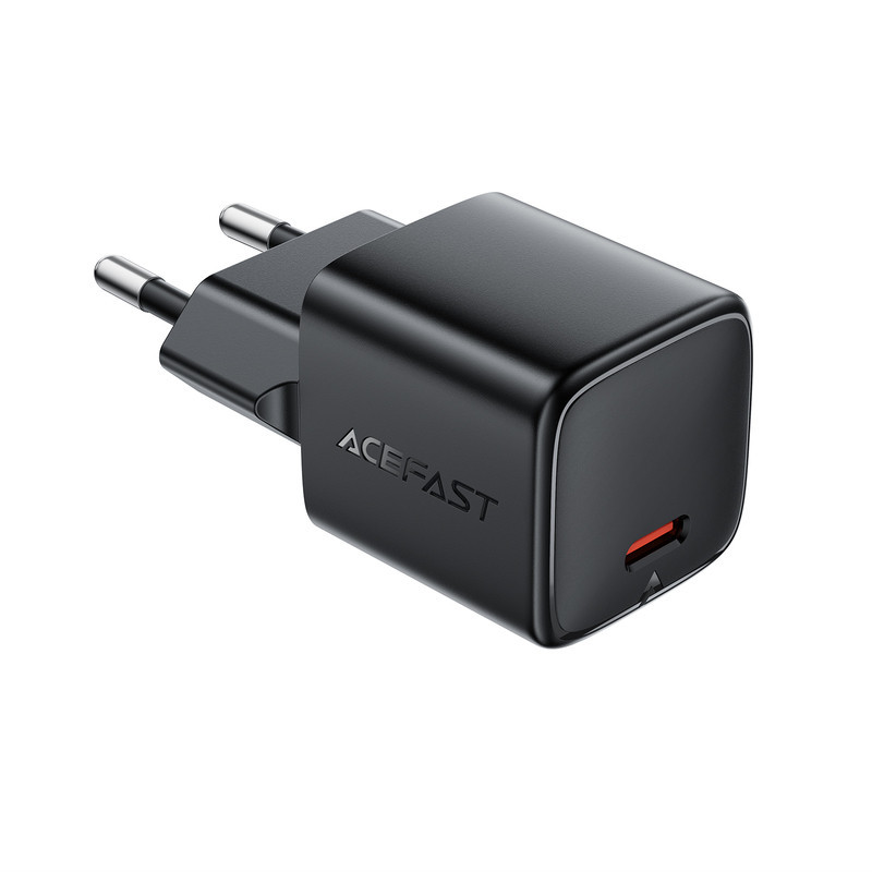 Мережевий зарядний пристрій ACEFAST A118 PD30W mini GaN USB-C fast charger Київ - фото 9