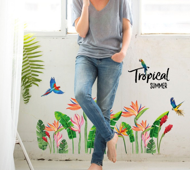 Наклейка інтер'єрна Тропіки Київ - фото 4