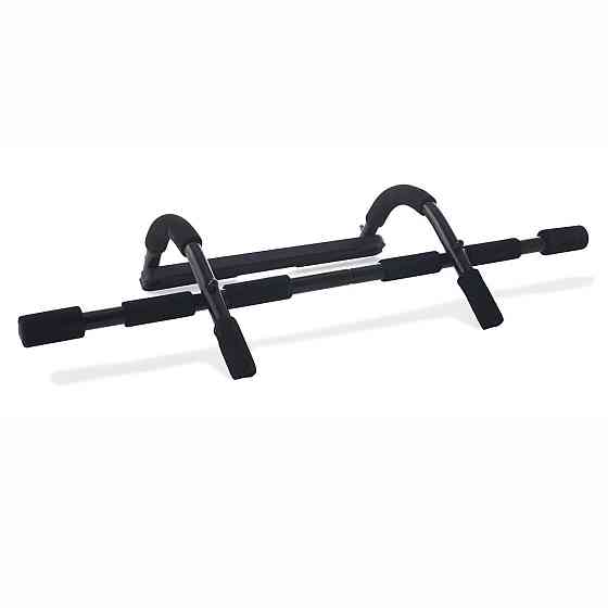 Турнік дверний багатофункціональний PowerPlay 4129 Pull Up Pro Black Луцк