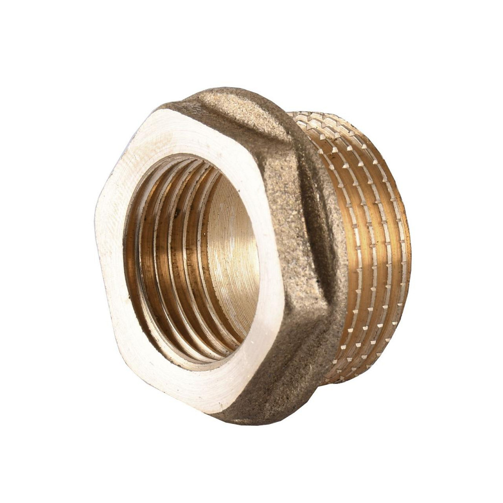 Футорка латунная 1″НР х 1/2″ВР штампованная А0704-1А VA (000010539) Киев - изображение 3