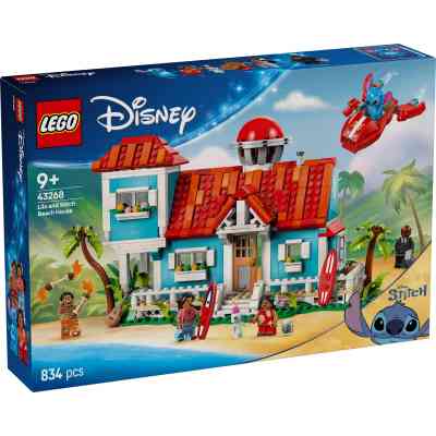 Конструктор LEGO Disney Classic Пляжный дом Лило и Стич (43268) Винница