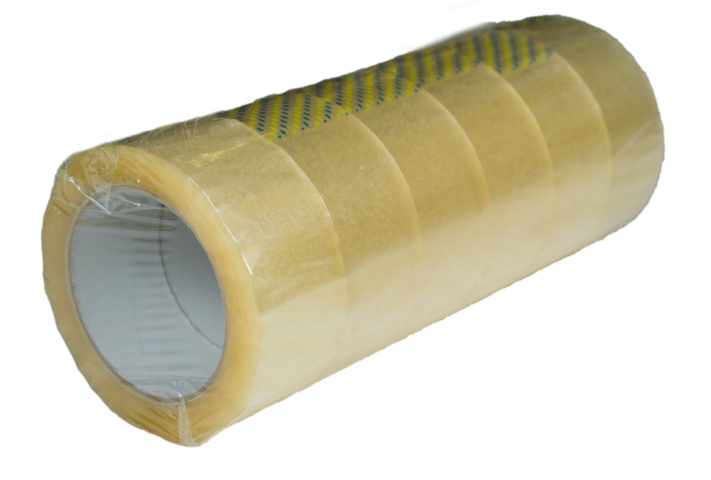 Скотч 25 метров  55 мкм 45мм прозрачный упаковочный Днепр - изображение 2