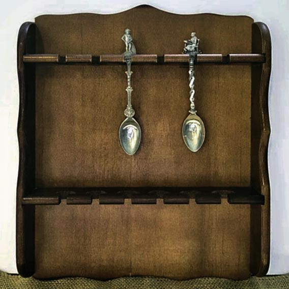 Полиця для колекції ложок "Юфола" капучино Миколаїв - фото 1