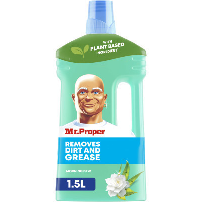 Засіб для миття підлоги Mr. Proper Ранкова роса 1.5 л (8006540208472) Вінниця - фото 1