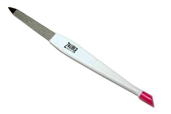 Пилка для ногтей 3в1 Zauber (пилка, пушер, нож для кутикулы) Запорожье