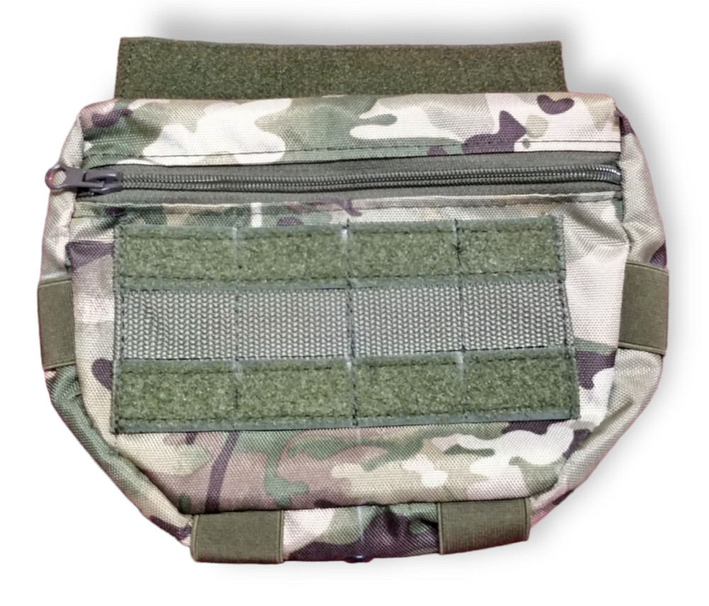 Підсумок під плитоноску напашник під броніжилет із системою моллі та велкро тактичний універсальний Одеса - фото 5