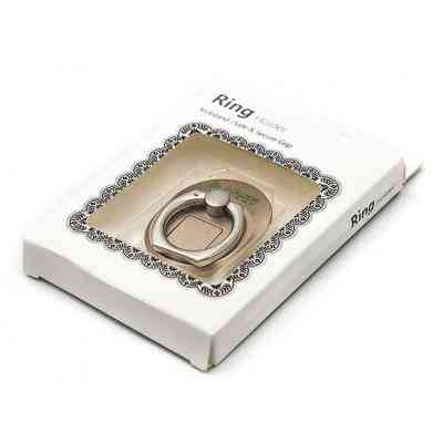 Держатель для смартфонов PowerPlant с кольцом, желтый (CA910335) Винница