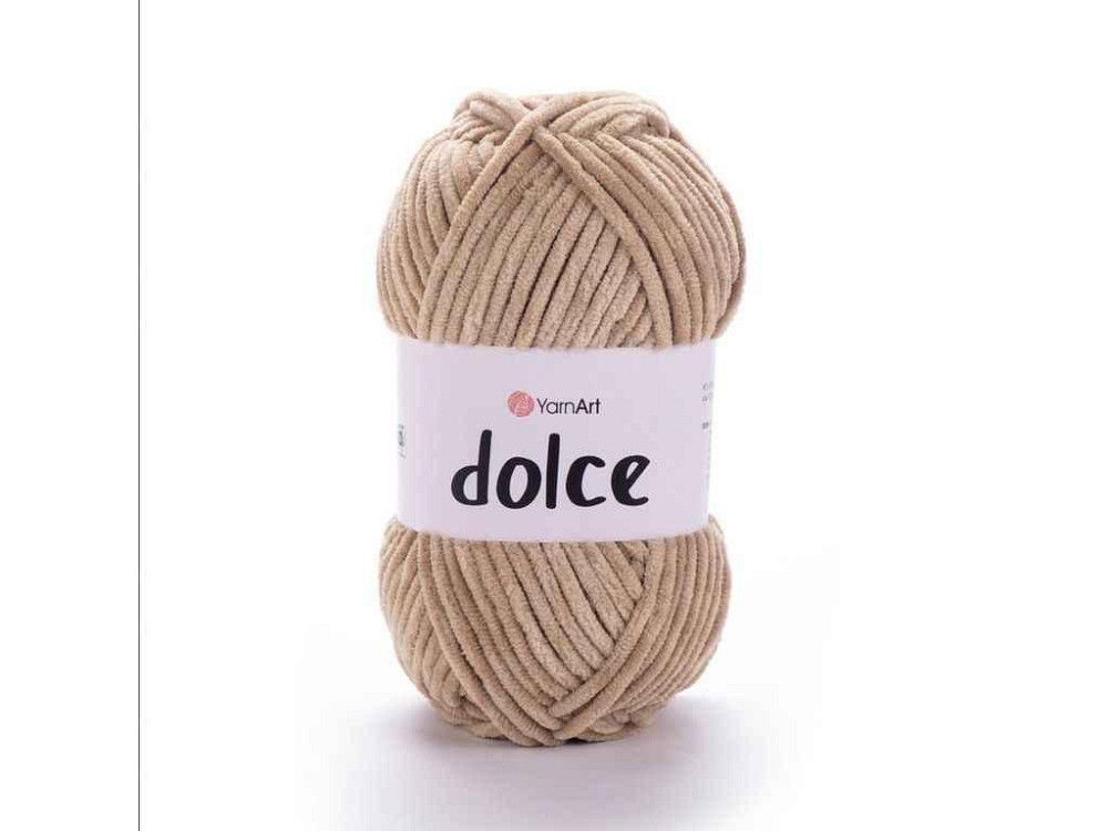 Пряжа Dolce бежевий 100% мікрополіестр 120м 100г 5шт/уп 747 ТМ YarnArt Київ - фото 1