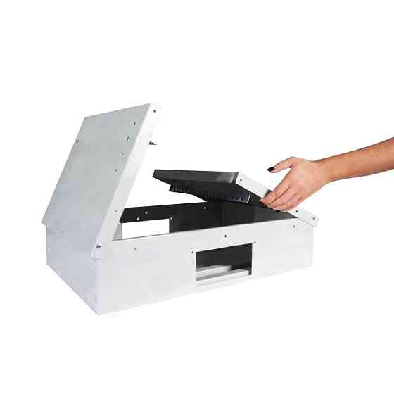 Шафа серверна Hypernet 12U 540 x 400 WMNC-40-12U-SOHO-FLAT для мережевого обладнання Київ