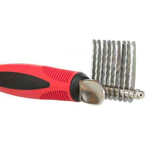 Ковтуноріз Trixie для собак, зубчасті леза, 16 см (пластик/метал) Вінниця