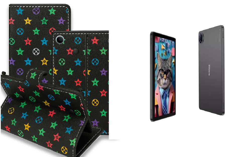 Книга-трансформер для планшета Sigma mobile Tab A1035 Ultra, цвет Black Lyi Black Киев - изображение 1