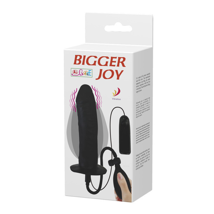 Фалоімітатор - Bigger Joy Inflateable Vibrating Penis Sex Aura Київ - фото 9