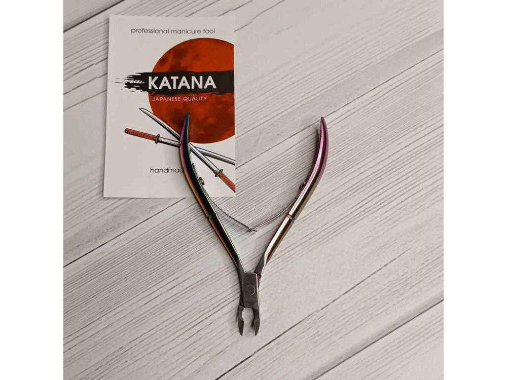 Кусачки для манікюру KATANA хамелеон (10*7*1см) 21018 ТМ EСТЕТ Київ - фото 1