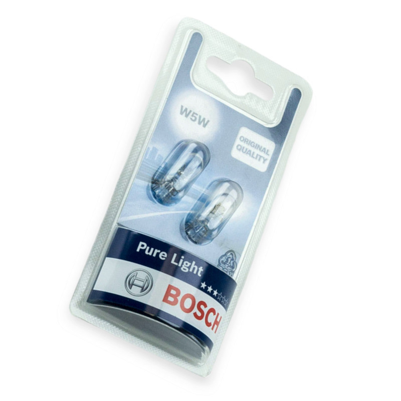 Автолампа 12V 5W W2.1х9.5d (пара) БЦ Мукачево - фото 1