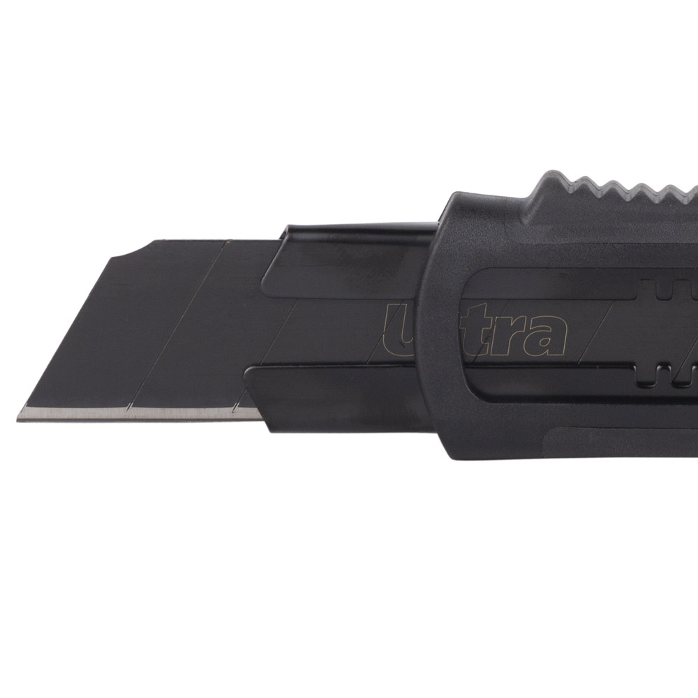 Ultra Нож сегментный лезвие 25мм корпус ABS/TPR автоматический замок ULTRA Коломыя - изображение 6