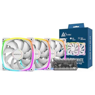 Кулер для корпуса MONTECH AX120(W3I1) Винница - изображение 7