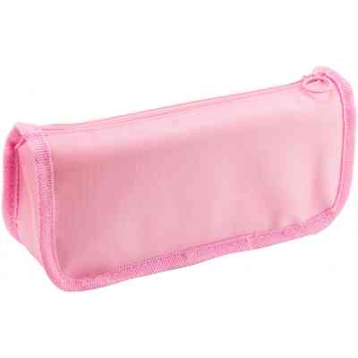 Пенал Cool For School Твердий з аплікацією 2 відділення Рожевий (7480-pink) Вінниця