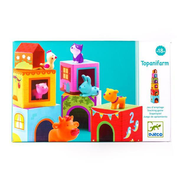 Игровой набор Djeco Топанимо ферма 12 эл. (DJ09108) Харьков - изображение 4