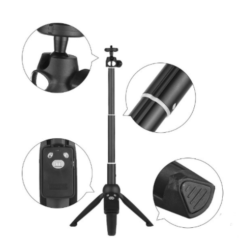 Штатив-монопод для телефона Yunteng YT-9928 2 в 1 Винница - изображение 4