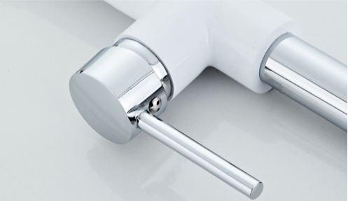 Змішувач кухонний WanFan з висувним зливом, для гарячої і холодної води, що обертається на 360 градусів, 2 вид Кам'янець-Подільський - фото 5