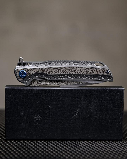 Ніж викидний damask ВТ6877 Одеса - фото 2