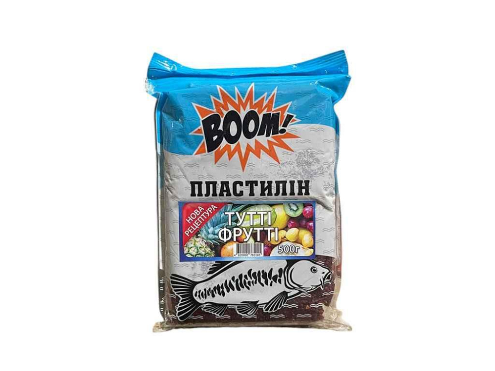 Пластилін Тутті Фрутті 500г ТМ BOOM Київ - фото 1