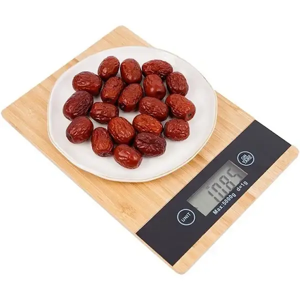 Ваги кухонні MATARIX MX-406 5кг WOOD-13003 на батарейках 2АА Одеса - фото 7