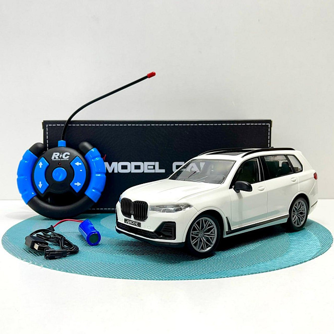 Машинка BMW X7 джип на радіокеруванні із пультом на акумуляторі Біла (KL T9007A) Чернигов - изображение 1