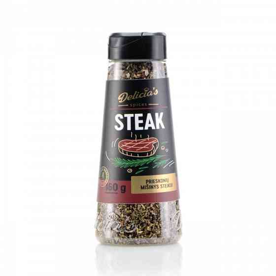 Смесь специй Delicia's Spices Steak для стейка 160 г 241867 Код: 013257 Ровно