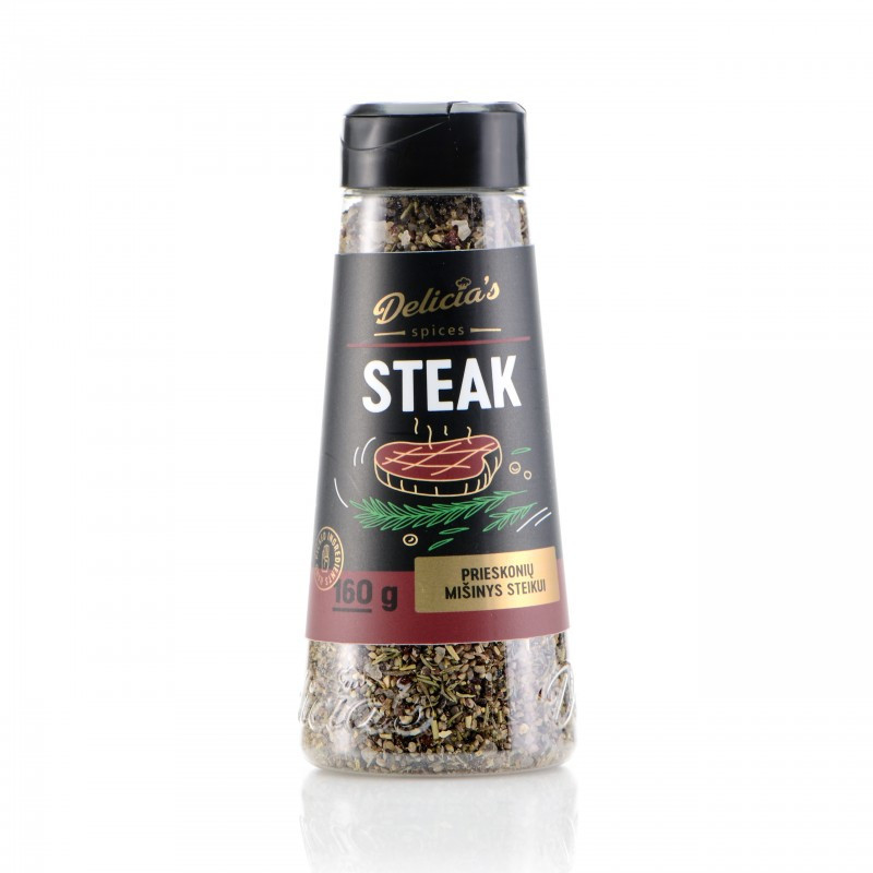 Смесь специй Delicia's Spices Steak для стейка 160 г 241867 Код: 013257 Ровно - изображение 1