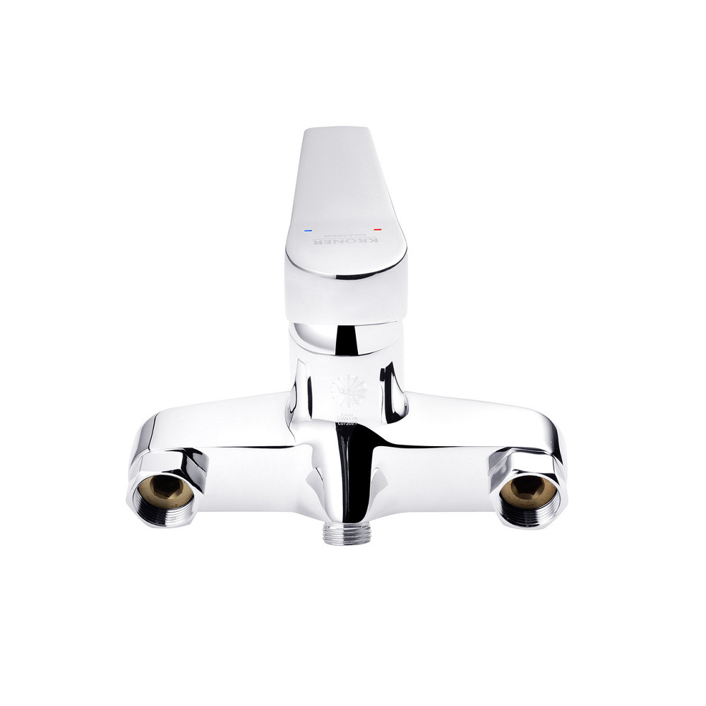 Смеситель для ванны с душевым гарнитуром Kroner KRP Enzo - C070 длинный излив Киев - изображение 4