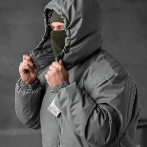 Зимовий чоловічий костюм Oblivion (куртка та штани) Level 7 Сірий (розмір S-M) Вінниця - фото 6