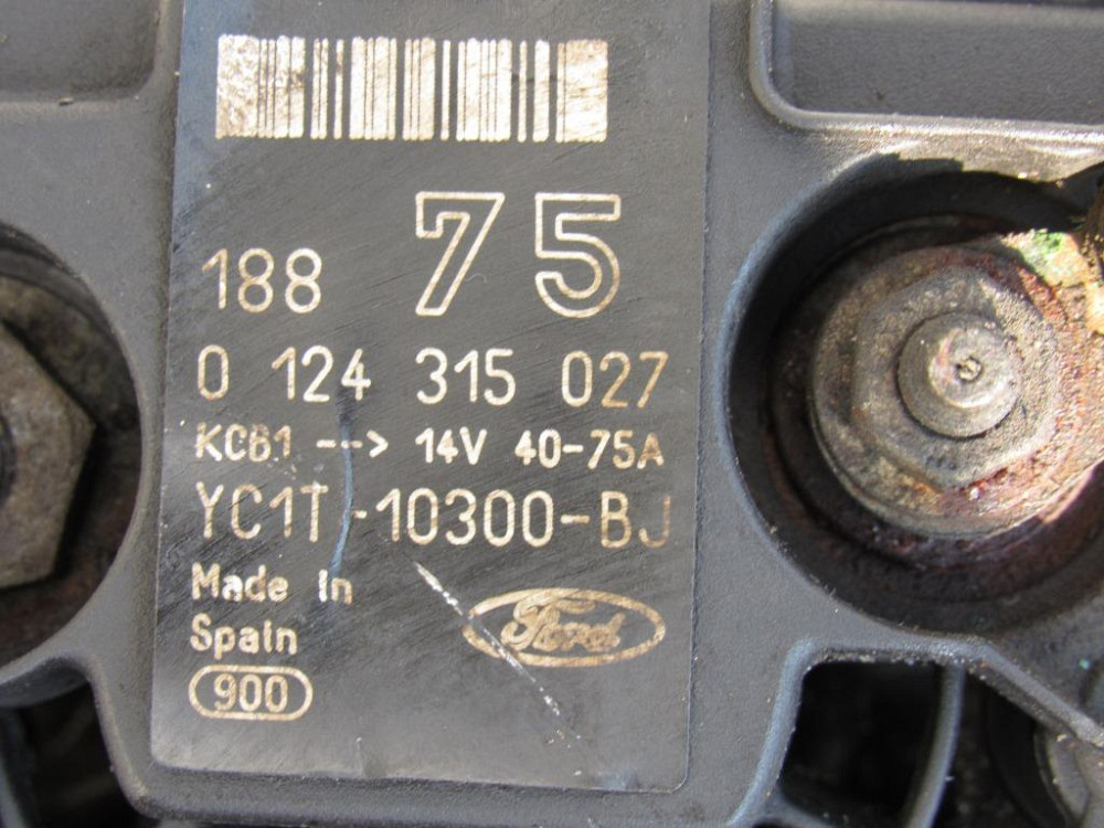 Генератор Ford Transit 2.4 2000-2006 (YC1T-10300-BJ) Ковель - фото 2