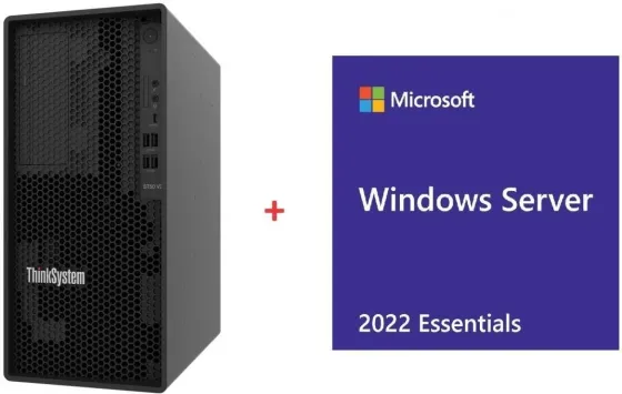 Сервер Lenovo Сервер ST50 v2 Xeon E-2324G 4 16GB/2x960GB Київ