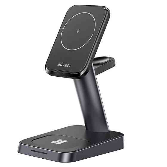 Бездротовий зарядний пристрій ACEFAST E3 desktop three-in-one wireless charging stand Київ