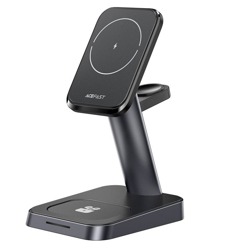 Бездротовий зарядний пристрій ACEFAST E3 desktop three-in-one wireless charging stand Київ - фото 1