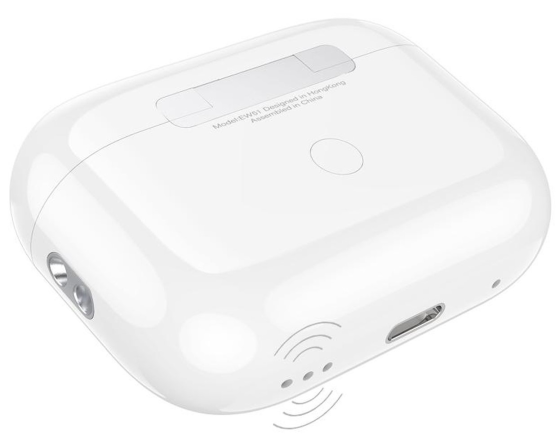 Бездротові навушники HOCO EW51 True wireless ANC noise reduction BT headset White Одеса