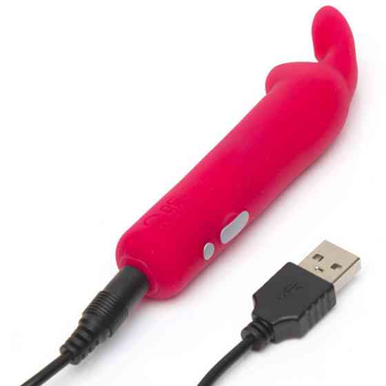 Міні вібратор Happy Rabbit Rechargeable Bullet Pink Sex Aura Київ