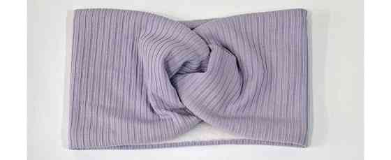 Пов'язка жіноча утеплена фіолетова Київ