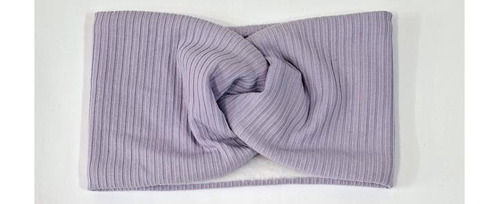 Пов'язка жіноча утеплена фіолетова Київ - фото 1