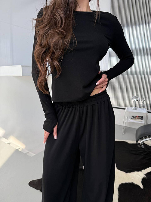 Женский прогулочный костюм двойка трикотаж термо Одесса - изображение 6