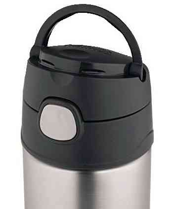 Дитяча Термофляга з трубочкою для напоїв 355 мл Thermos "FUNTAINER" (120010) Нержавіюча сталь Нововолинськ