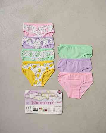 Набор детских трусиков на девочку недельки из 7 шт. Nicoletta 740136 Киев