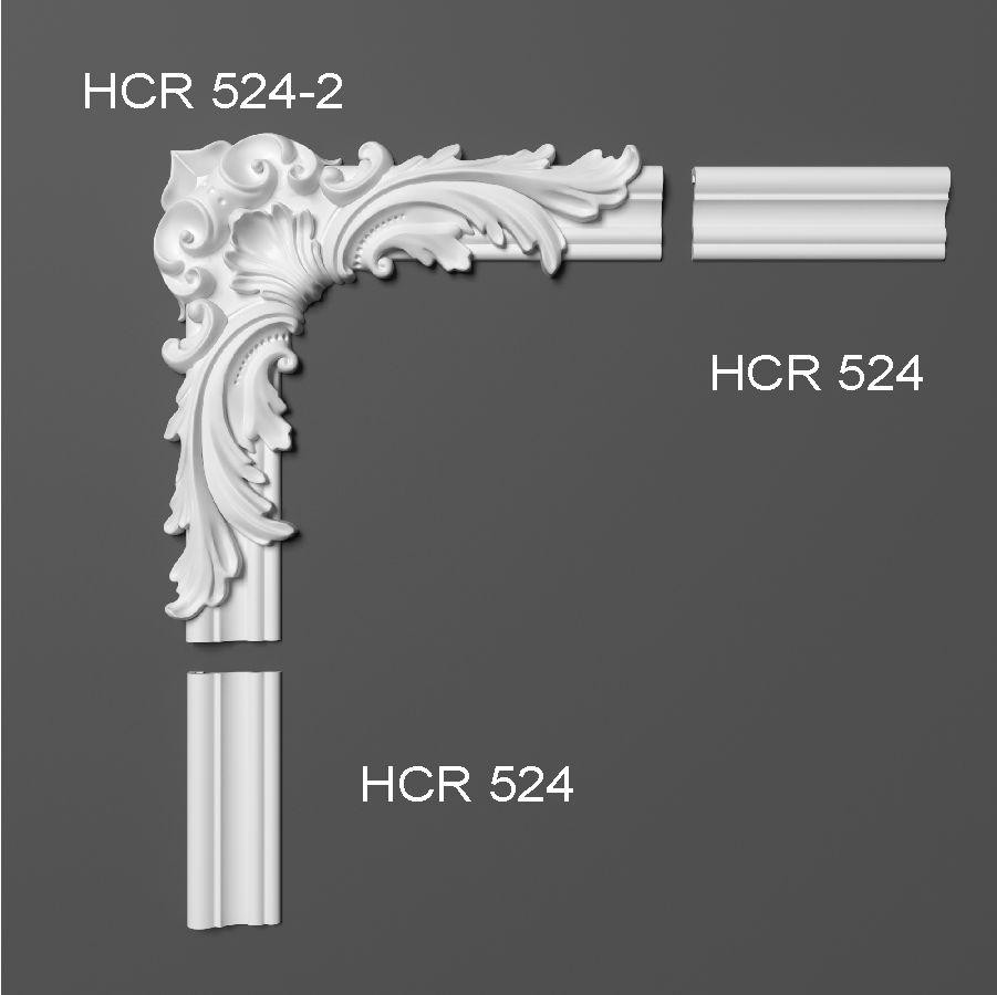 Угловой элемент полиуретановый Grand Decor HCR 524-2 Днепр - изображение 2