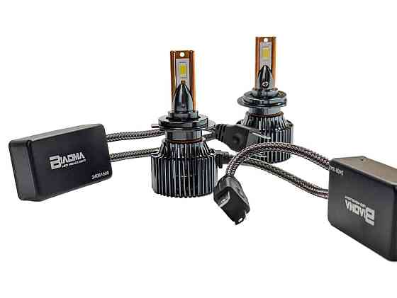 Комплект світлодіодних ламп StarLight Ultra Truck +200% H7 55W 6000K 24V Харків