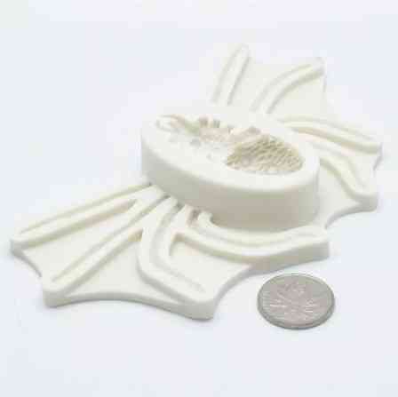 Молд силиконовый Паук 167 на 91 мм серый Киев