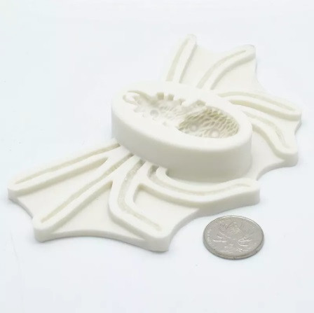 Молд силиконовый Паук 167 на 91 мм серый Киев - изображение 4