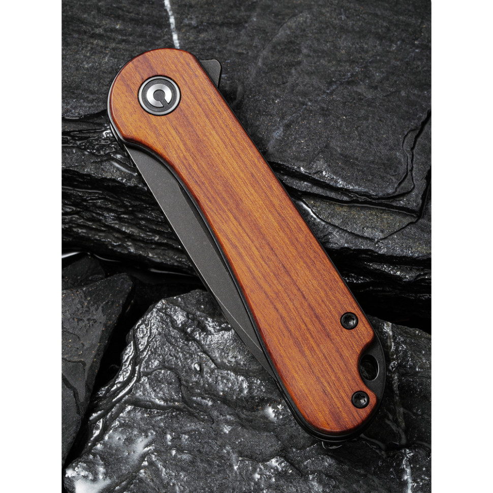 Ніж складаний кишеньковий Civivi Elementum, (7.5 см) D2 / Guibourtia Wood Киев - изображение 11