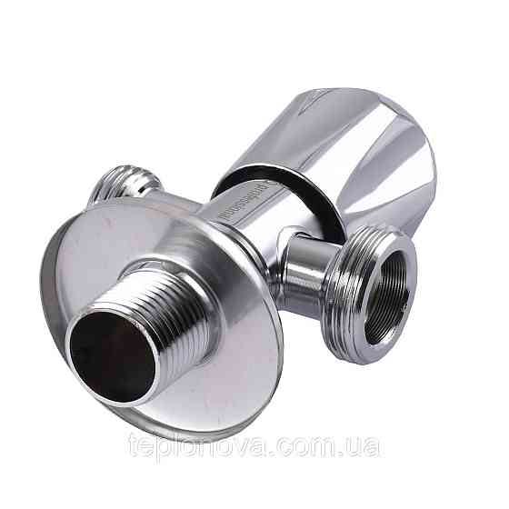 Кран вентильний кутовий Professional 1/2″X1/2″X3/4″ NV-QP555 Чернівці